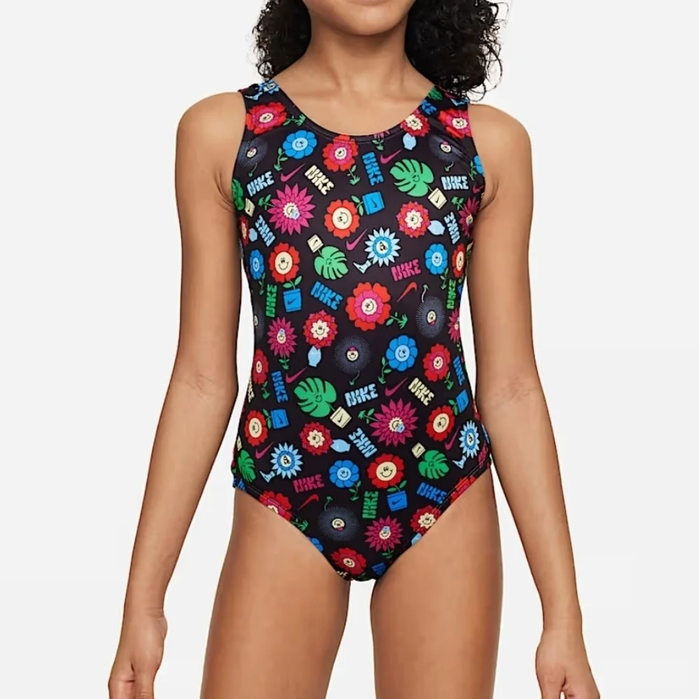 Nike Swim Garden Party Big Kids size LARGE